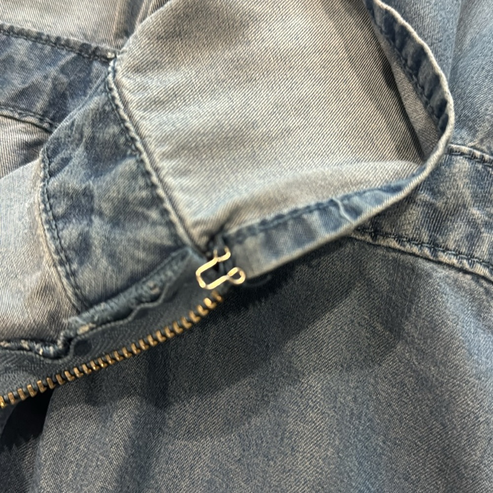 ASOS DENIM BACKLESS DRESS - Picture 8 of 8